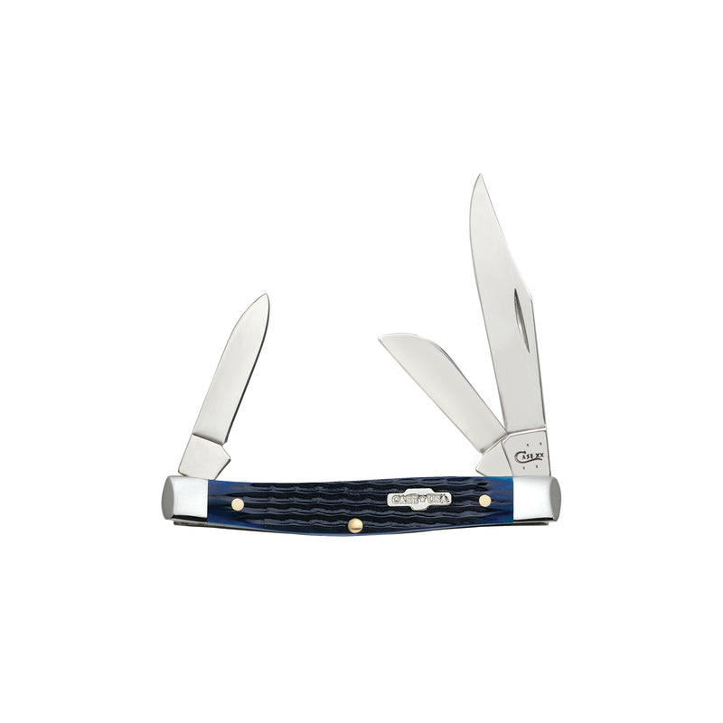 CASE - Case Folding Rogers Medium Stockman Pocket Knife Blue