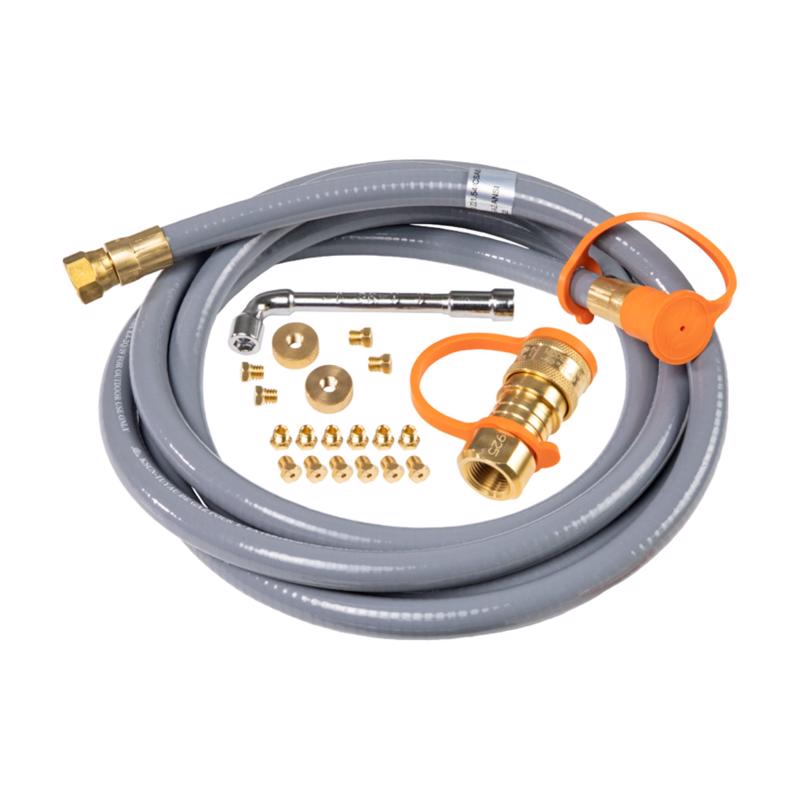BLACKSTONE PRODUCTS - Blackstone 3/8 in. D X 10 ft. L Brass Quick Connect Natural Gas Conversion Kit