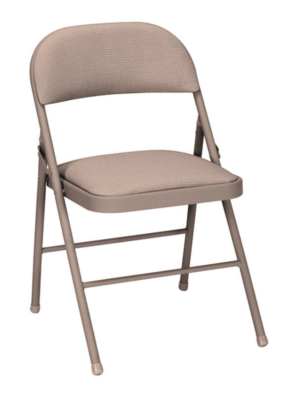 COSCO - Cosco Antique Sand Fabric Cushioned Folding Chair 1 pk - Case of 4