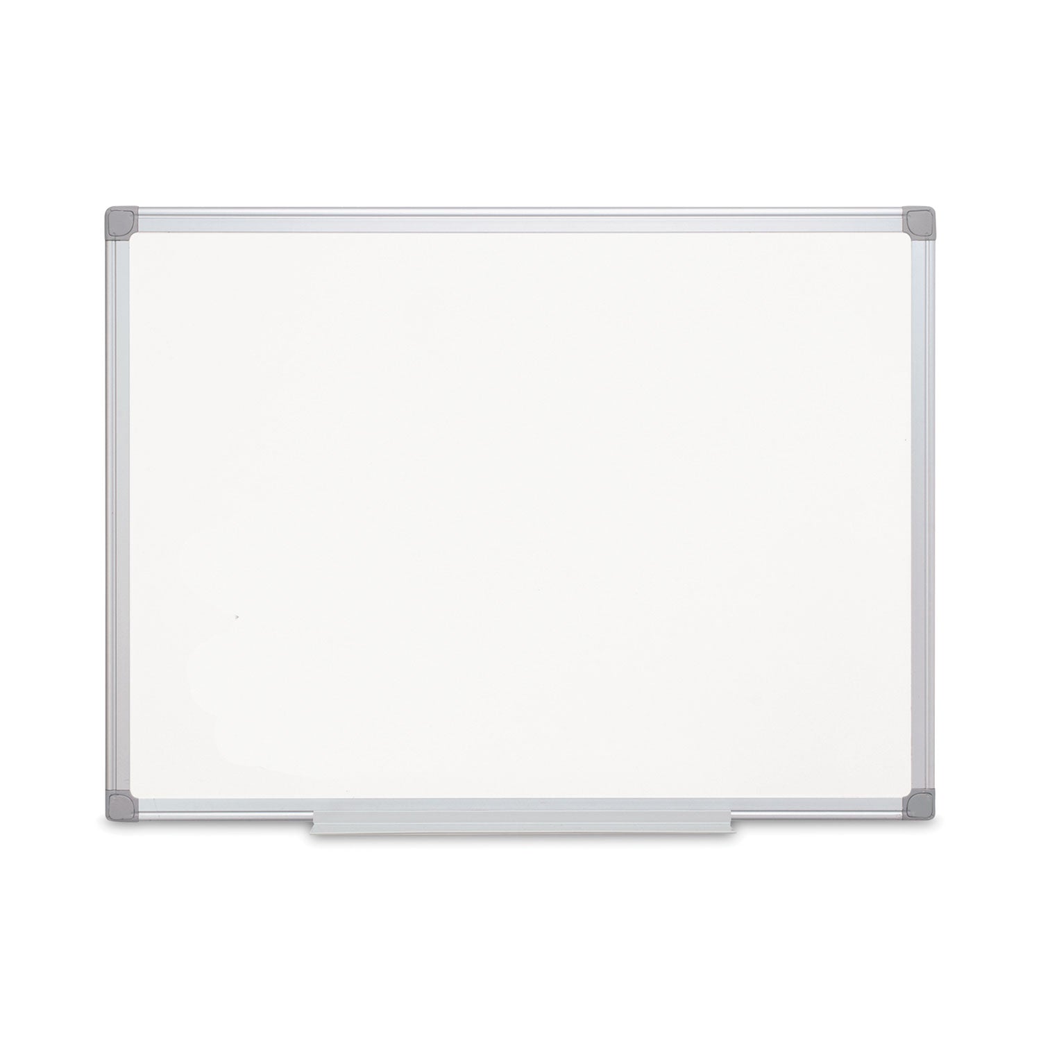 Earth Silver Easy Clean Magnetic Dry Erase Boards, 48" x 36", White Surface, Satin Aluminum Frame