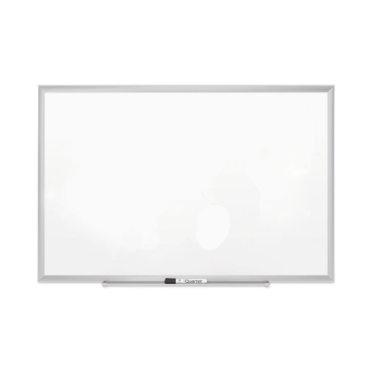 Quartet - Classic Series Porcelain Magnetic Dry Erase Board, 36 x 24, White Surface, Silver Aluminum Frame