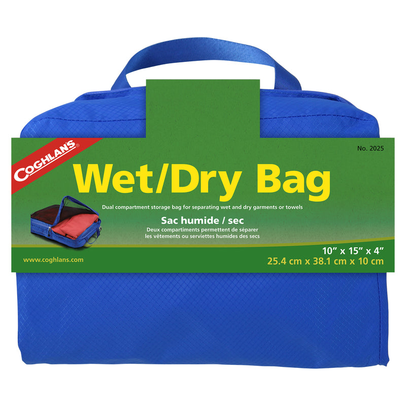COGHLAN'S - Coghlan's Blue Wet Dry Bag 10 in. H X 4 in. W X 15 in. L 1 pk