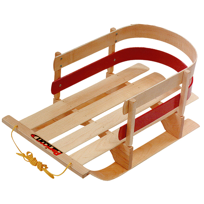 PARICON - Paricon Pull Sleigh Deluxe Baby Wood Sled 29 in.