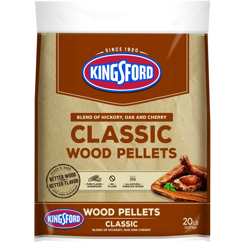 KINGSFORD - Kingsford Classic Wood Pellets All Natural Cherry/Hickory/Oak 20 lb