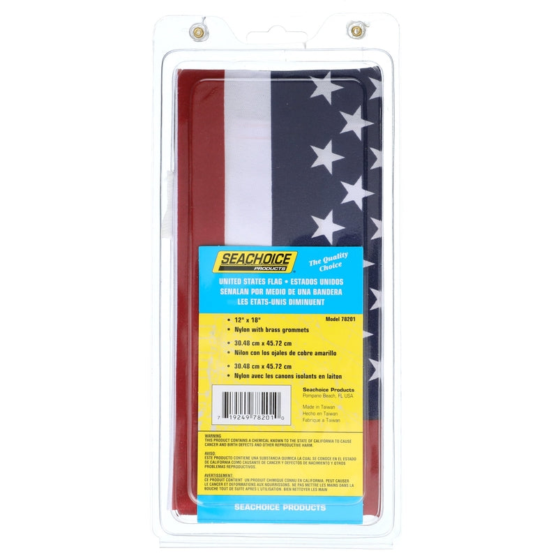 SEACHOICE - Seachoice United States Flag 18 in. W X 12 in. L