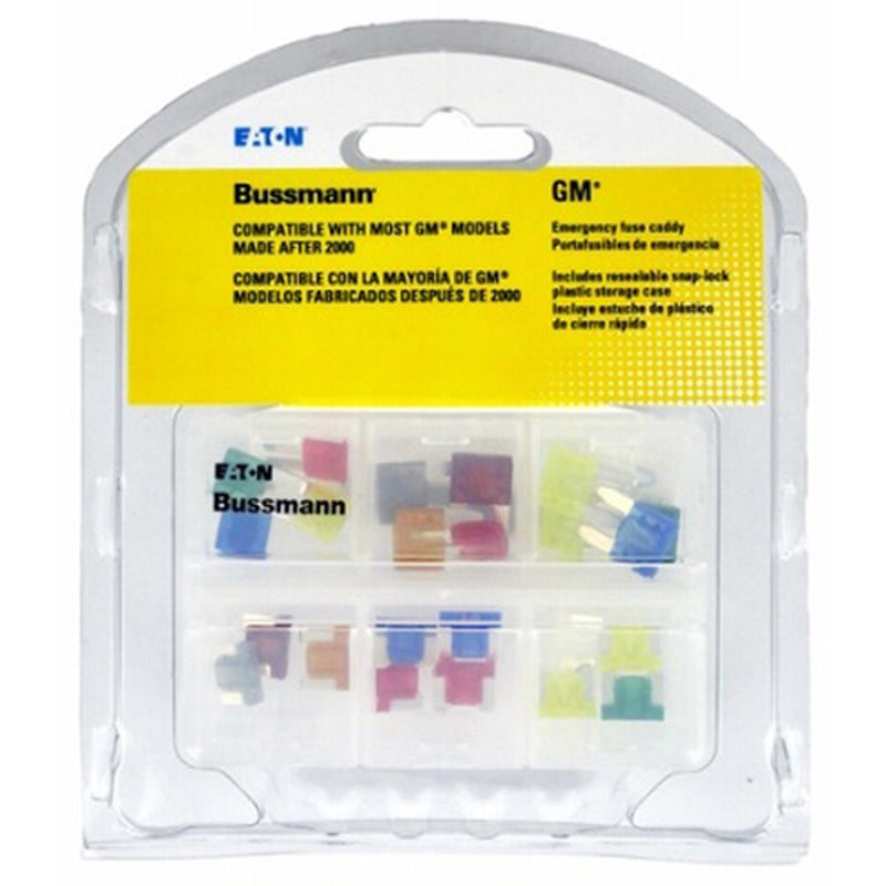 BUSSMANN - Bussmann ATM Assorted Emergency Fuse Kit 24 pk [BP/EFC-GM]