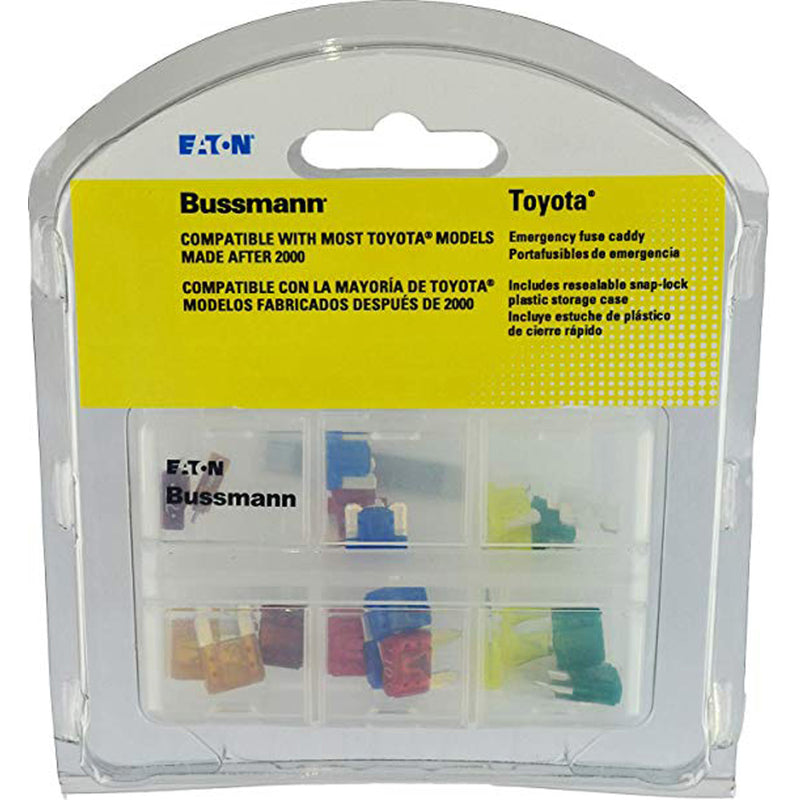 BUSSMANN - Bussmann ATM Assorted Emergency Fuse Kit 24 pk [BP/EFC-TOYOTA]