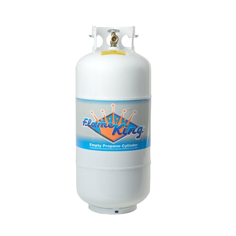 FLAME KING - Flame King 40 lb Steel Empty LP Tank