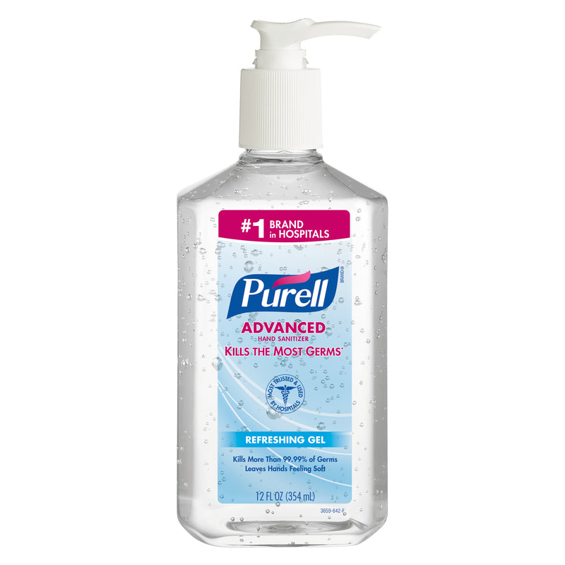 PURELL - Purell Fresh Scent Gel Advanced Hand Sanitizer 12 oz - Case of 12