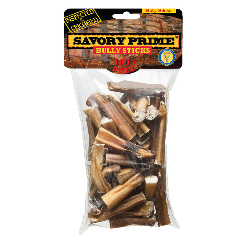 SAVORY PRIME - Savory Prime Natural Beef Grain Free Bully Stick For Dogs 4 oz 1 pk