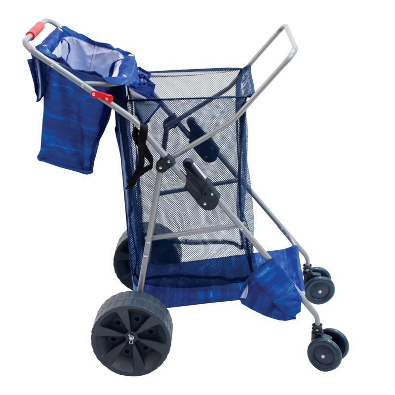 RIO - Rio 32 in. H X 24.5 in. W X 33 in. D Collapsible Beach Cart