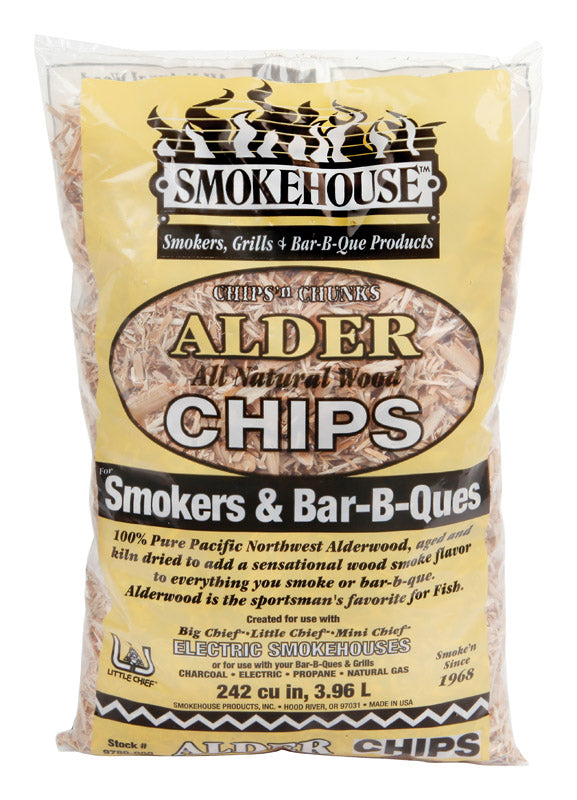 SMOKEHOUSE - Smokehouse All Natural Alder Wood Smoking Chips 242 cu in