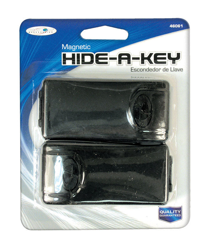 CUSTOM ACCESSORIES - Custom Accessories Black Plastic Concealment Box