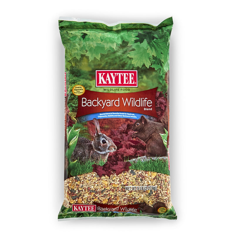 KAYTEE - Kaytee Backyard Wildlife Assorted Species Oats Squirrel and Critter Food 5 lb