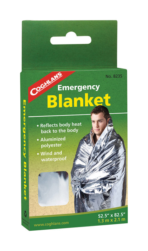 COGHLAN'S - Coghlan's Silver Survival Blanket 6.000 in. H X 52-1/2 in. W X 82-1/2 in. L 1 pk