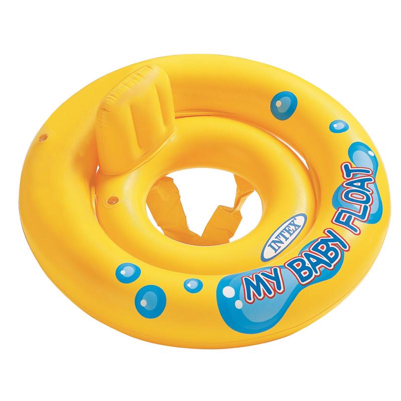 INTEX - Intex Yellow Vinyl Inflatable Baby Float