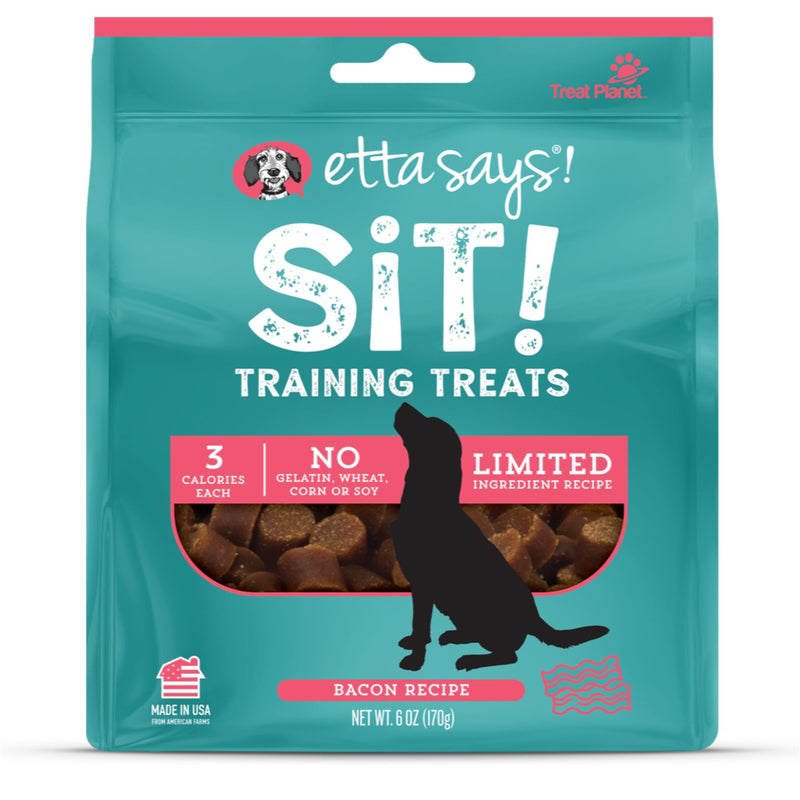 ETTA SAYS! - Etta Says! Sit! Bacon Grain Free Training Treats For Dogs 6 oz