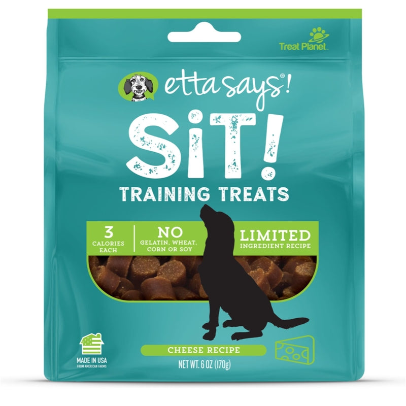 ETTA SAYS! - Etta Says! Sit! Cheese Grain Free Training Treats For Dogs 6 oz