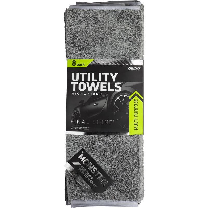 VIKING - Viking 16 in. L X 16 in. W Microfiber Towel 8 pk