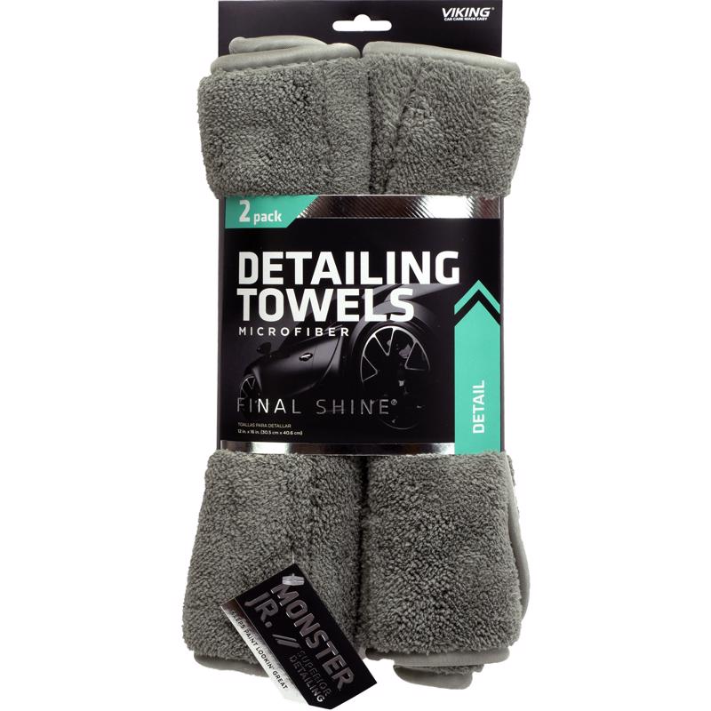 VIKING - Viking 16 in. L X 12 in. W Microfiber Towel 2 pk