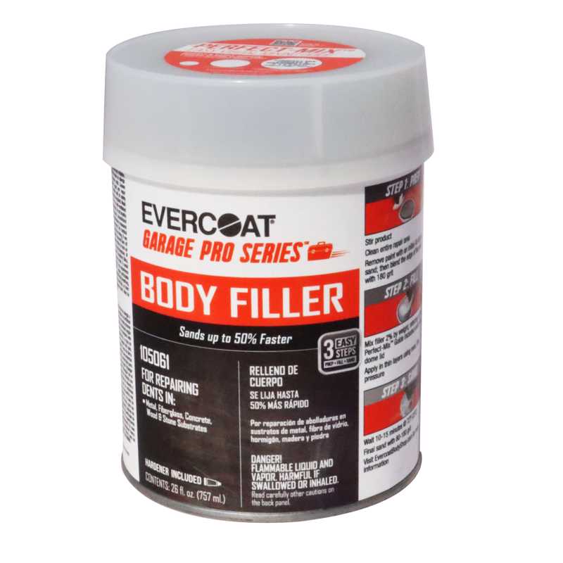 EVERCOAT - Evercoat Garage Pro Series Auto Body Filler 26 oz