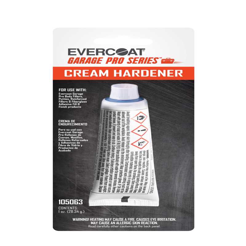 EVERCOAT - Evercoat Garage Pro Series Cream Hardener 1 oz