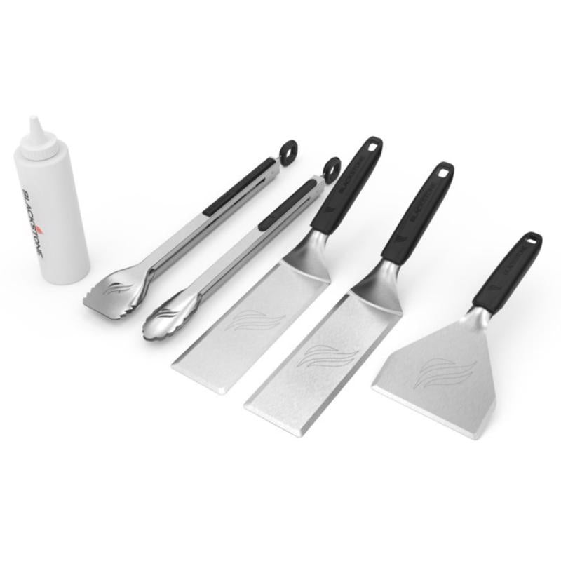 BLACKSTONE - Blackstone Culinary Stainless Steel Silver Griddle Tool Set 6 pc