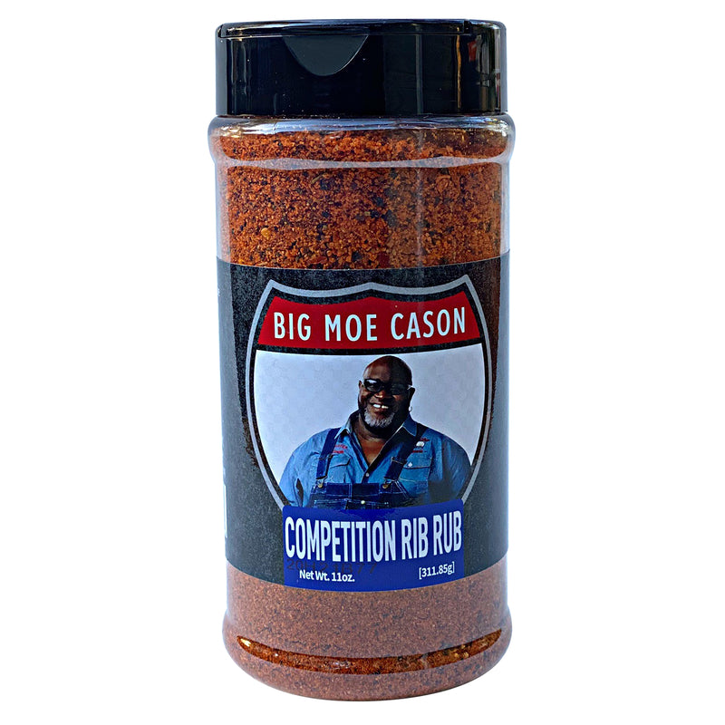 BIG MOE CASON - Big Moe Cason Competition Rib Rub BBQ Rub 11 oz