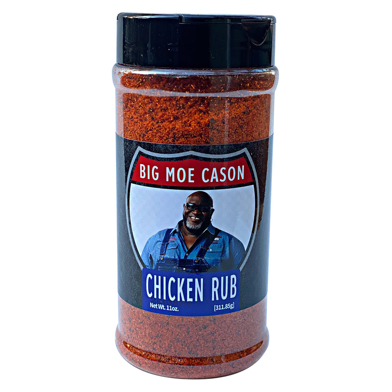 MOE CASON BARBECUE - Big Moe Cason Chicken BBQ Rub 11 oz