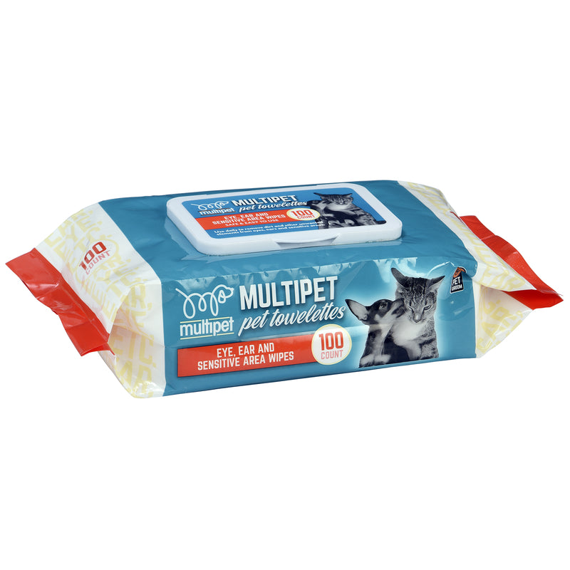 MULTIPET - Multipet Sensitive Area All Pets Multi-Purpose Wipes 100 pk