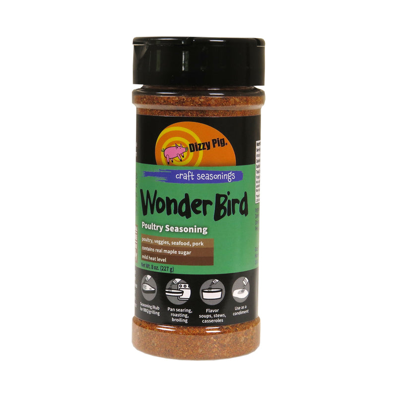 DIZZY PIG - Dizzy Pig Wonder Bird Tangy/Citrusy BBQ Rub 8 oz