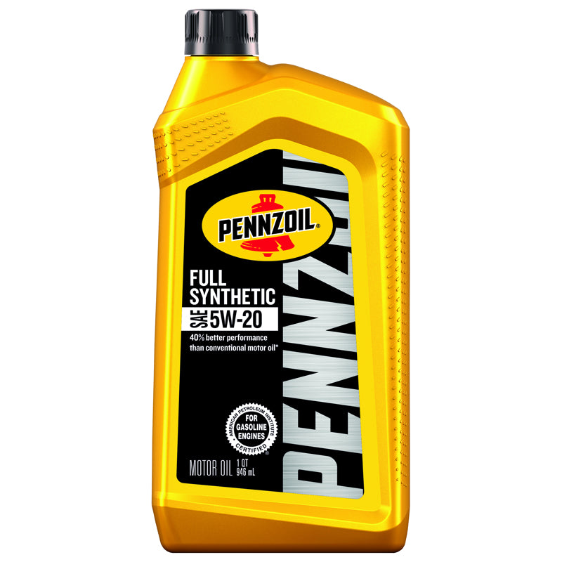 PENNZOIL - Pennzoil 5W-20 Gasoline Synthetic Motor Oil 1 qt 1 pk - Case of 6