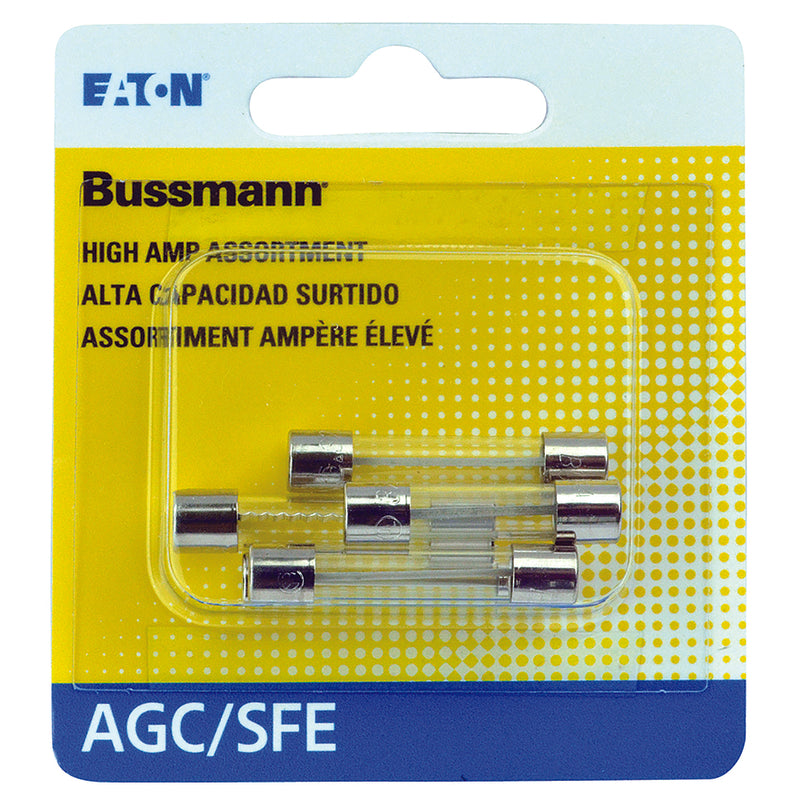 BUSS - Bussmann 30 amps AGC Clear Glass Tube Fuse 5 pk - Case of 5 [BP/AGC-SFE-A5RP]