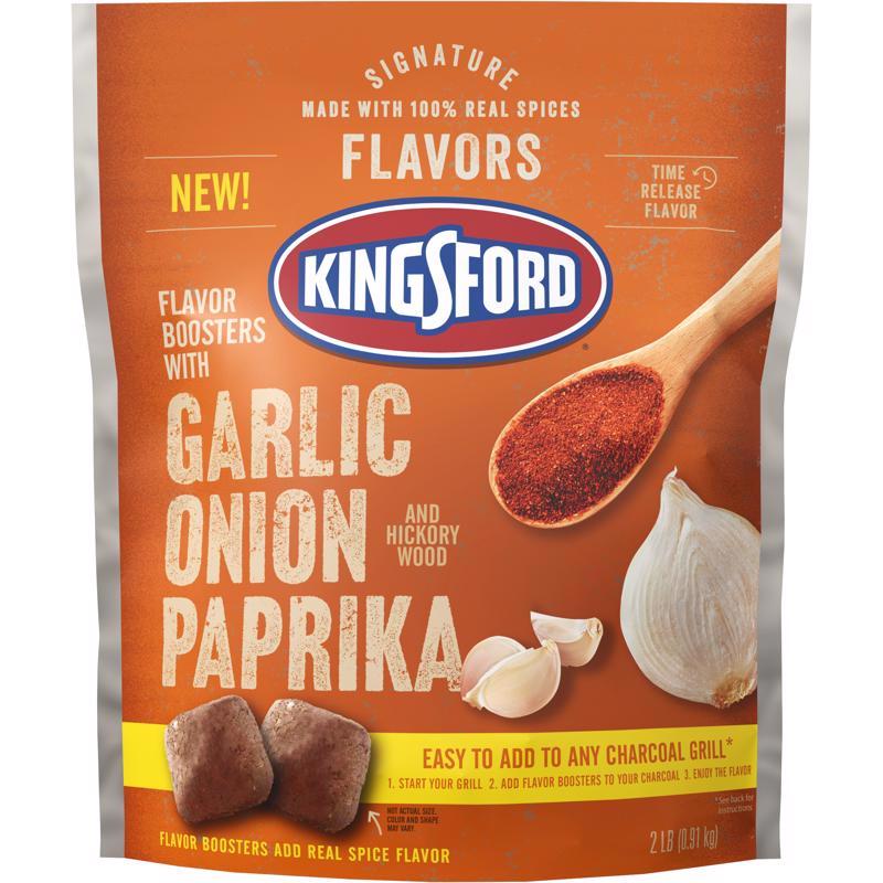 KINGSFORD - Kingsford Signature Flavors All Natural Garlic Onion Paprika Charcoal Briquettes 2 lb