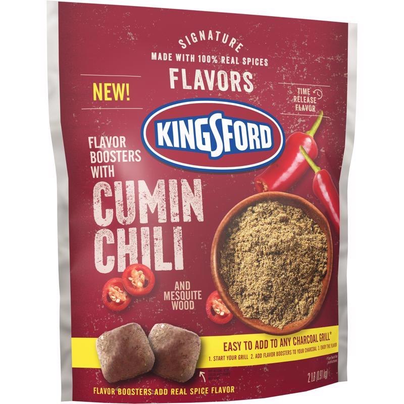 KINGSFORD - Kingsford Signature Flavors All Natural Chili Cumin Charcoal Briquettes 2 lb