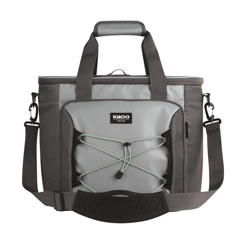 IGLOO - Igloo MaxCold Gray 28 cans Lunch Bag Cooler