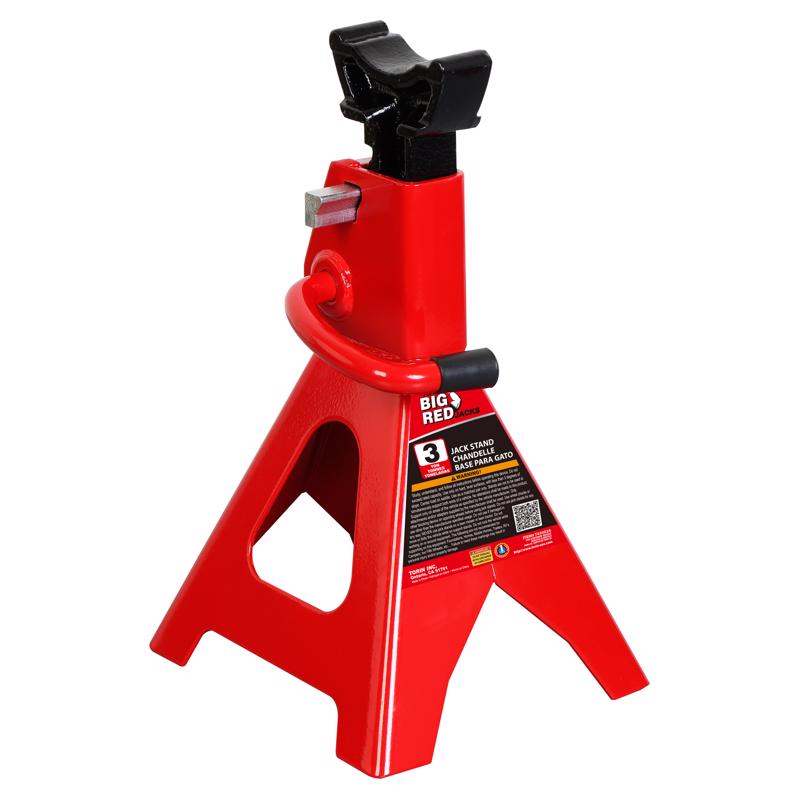 TORIN - Torin Big Red Manual 6000 lb Double Lock Jack Stands