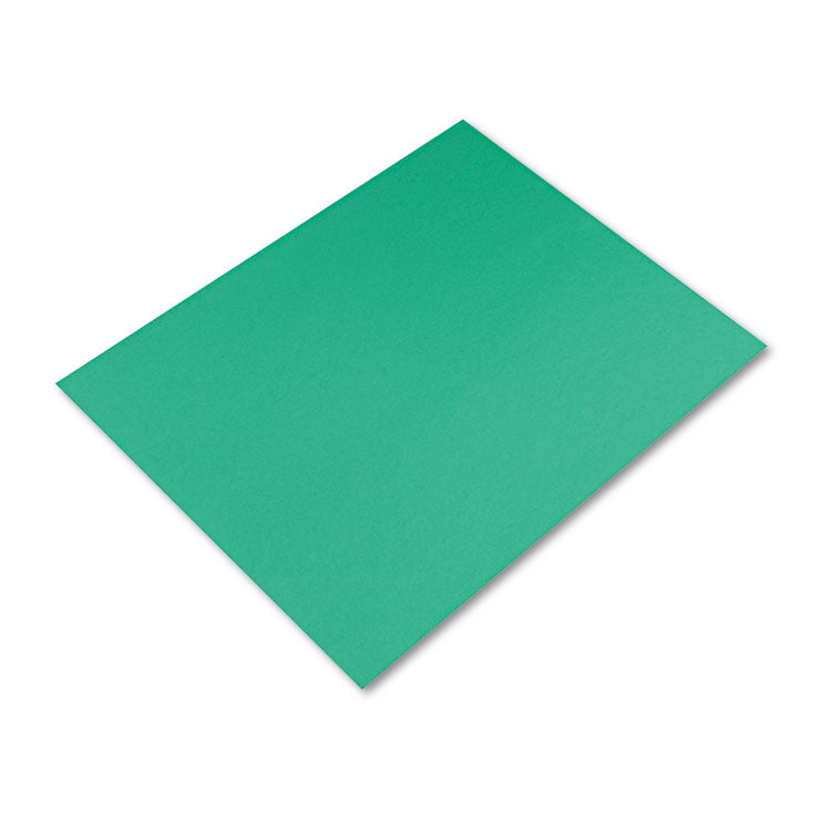 Pacon - Four-Ply Railroad Board, 22 x 28, Holiday Green, 25/Carton