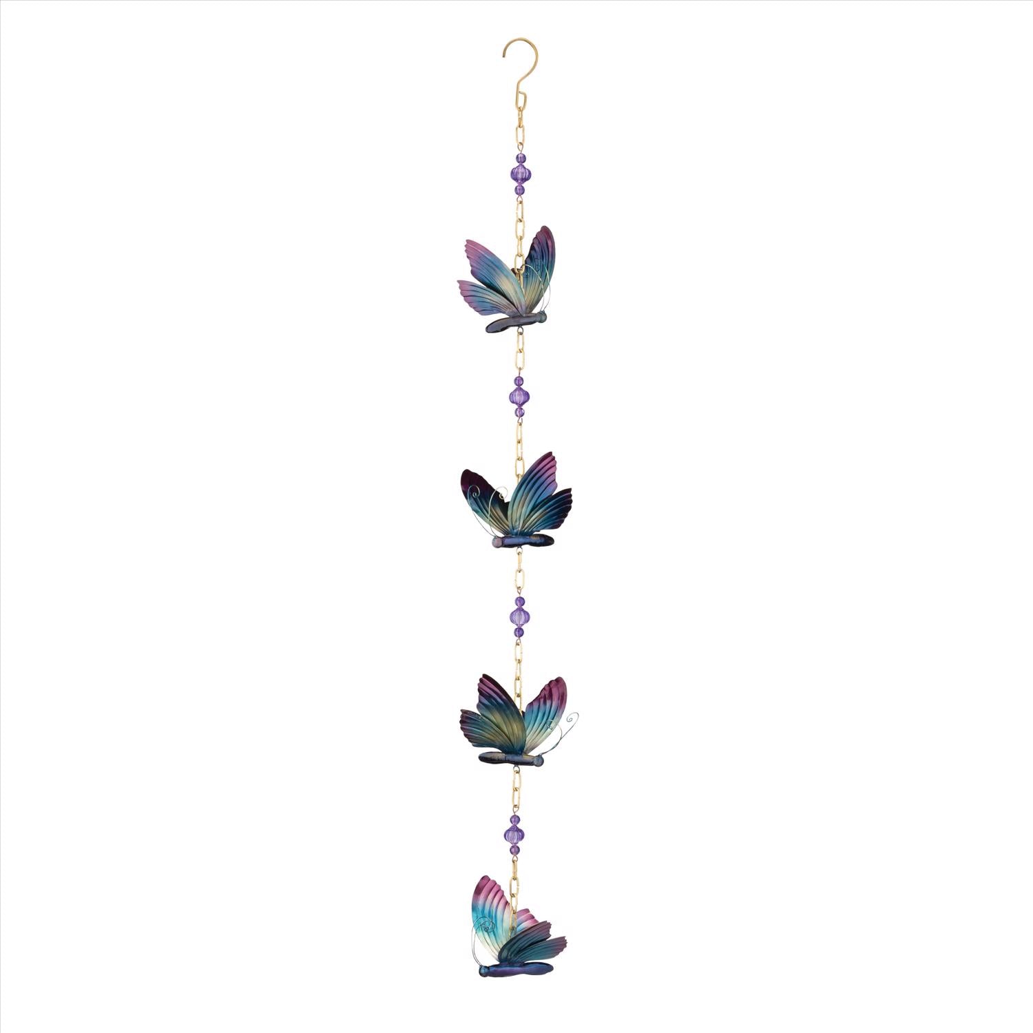 Regal Art & Gift Multicolored Acrylic/Glass/Metal 41 in. H X 4.75 in. L X 4.5 in. W Hanging Ornament - Case of 2