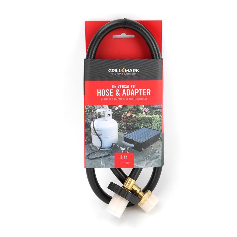 GRILL MARK - Grill Mark Plastic Gas Line Hose and Adapter For Universal