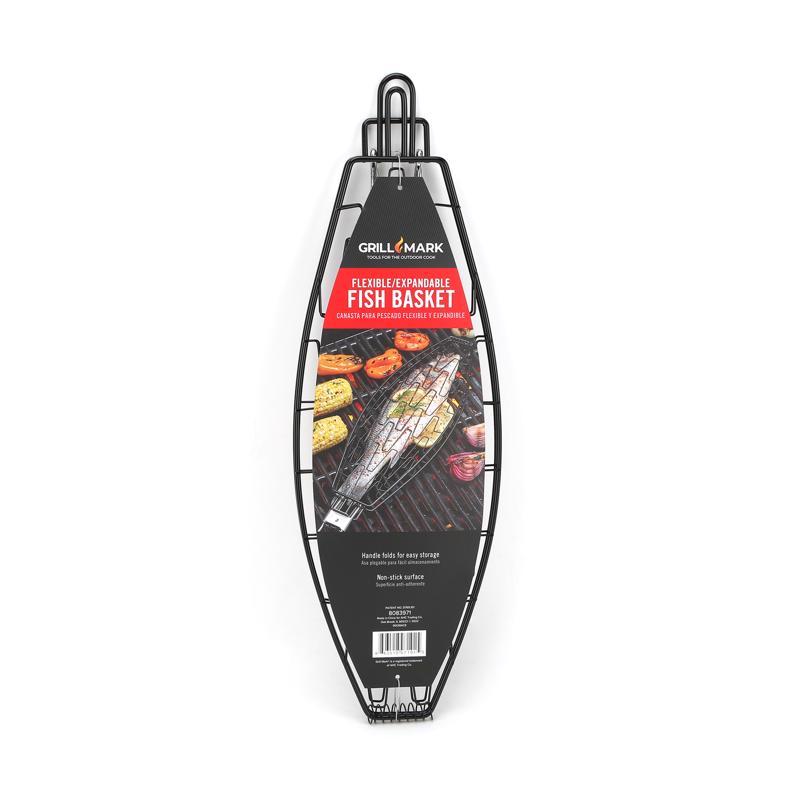 GRILL MARK - Grill Mark Steel Fish Basket 1 pk