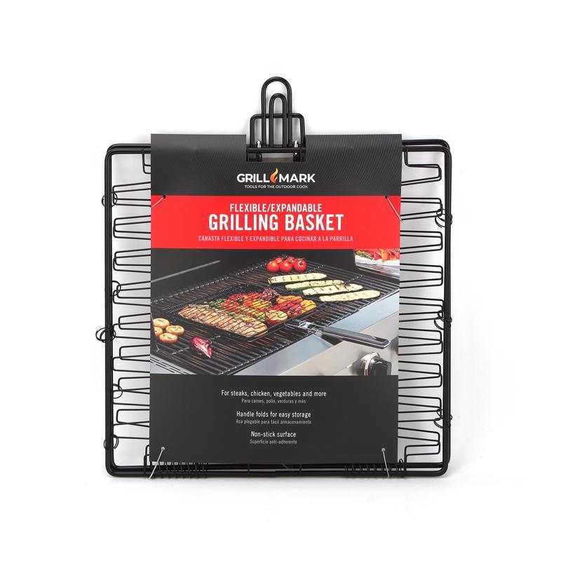 GRILL MARK - Grill Mark Steel Grill Basket 13 in. L X 12 in. W 1 pk