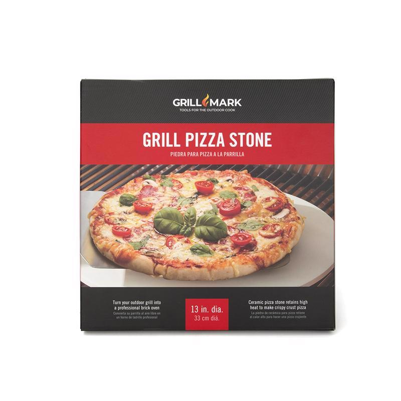 GRILL MARK - Grill Mark Corderite Stone Grill Pizza Stone 13 in. L X 13 in. W 1 pk