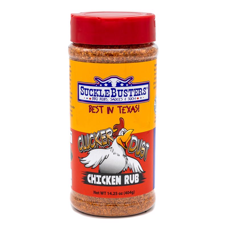 SUCKLEBUSTERS - SuckleBusters Clucker Dust BBQ Rub 14.25 oz