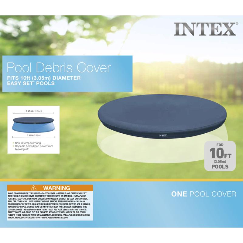 INTEX - Intex Pool Cover 12 in. H X 10 ft. W X 10 ft. L