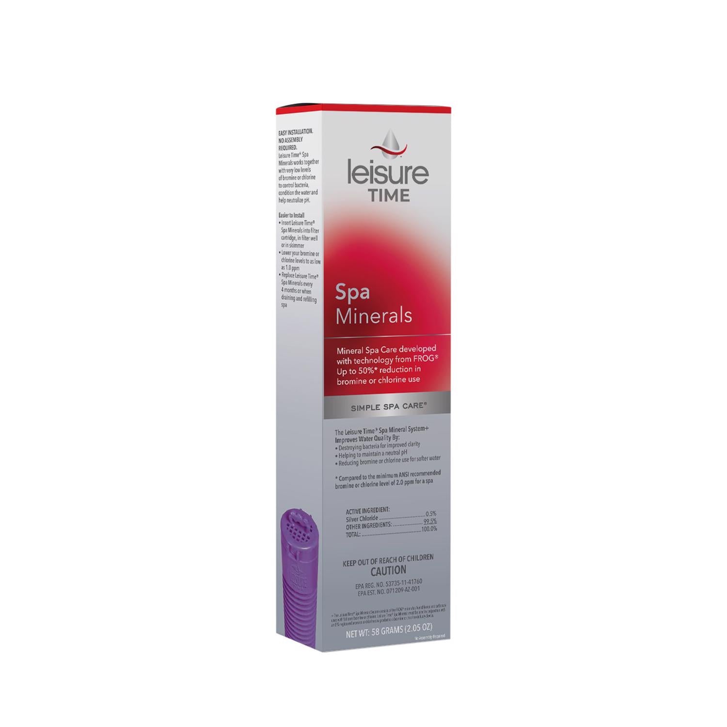 Leisure Time Solid Spa Purifier 2.05 oz - Case of 12