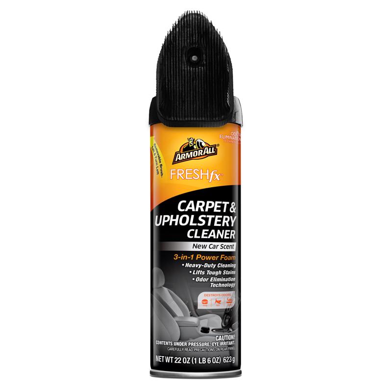 ARMOR ALL - Armor All FreshFx Carpet and Upholstery Cleaner/Protector Foam New Car Scent 22 oz