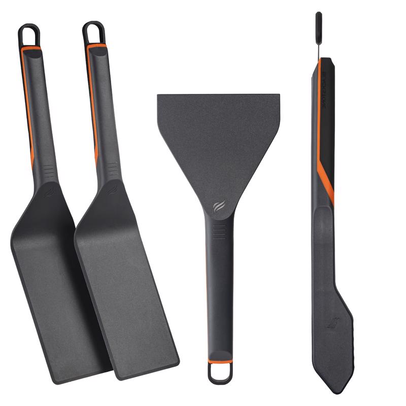 BLACKSTONE - Blackstone Nylon Black Griddle Tool Set 4 pc