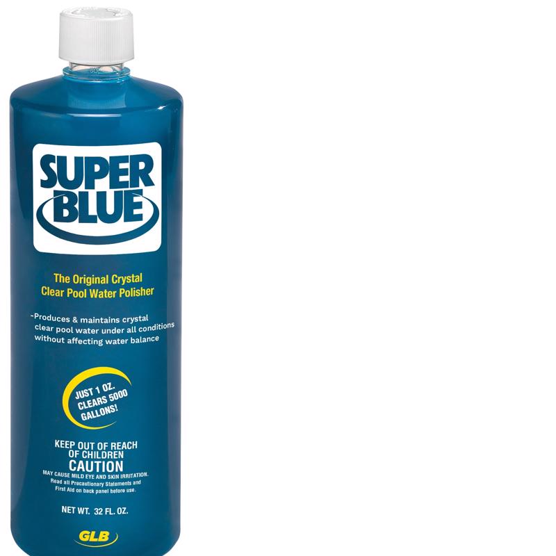 GLB - GLB Super Blue Liquid Clarifier 32 oz - Case of 12