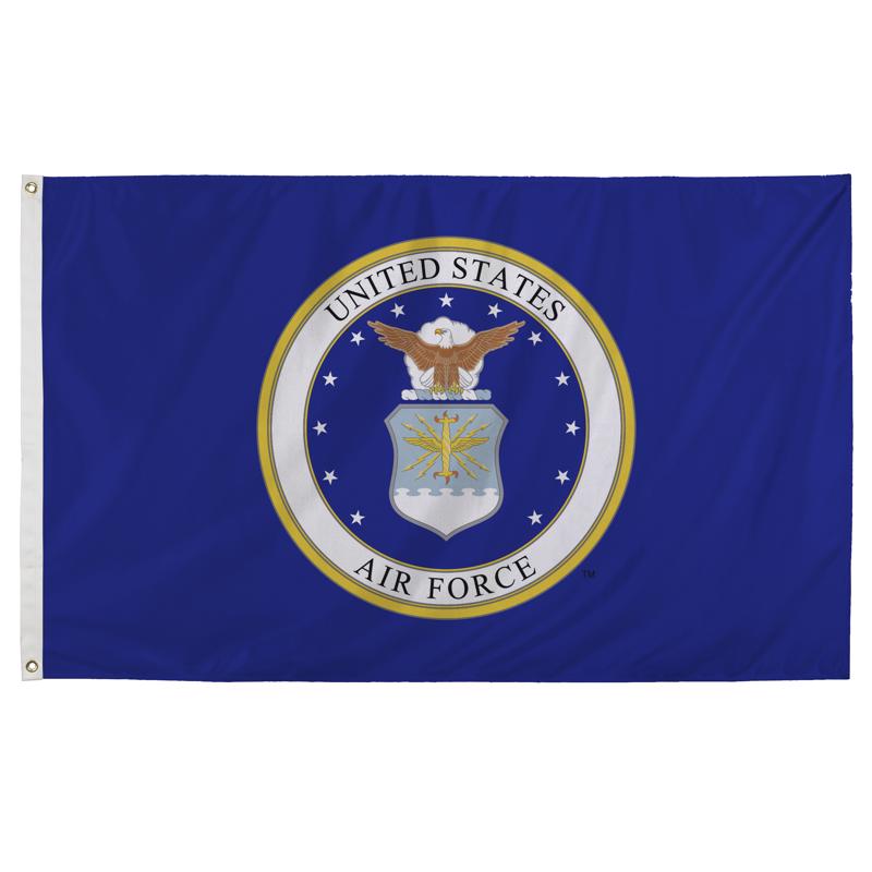 VALLEY FORGE - Valley Forge Air Force Military Flag 3 ft. W X 5 ft. L